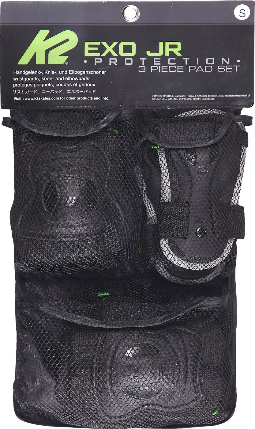 K2 EXO Schonerset Black - Protektoren Für Sport & Freizeit