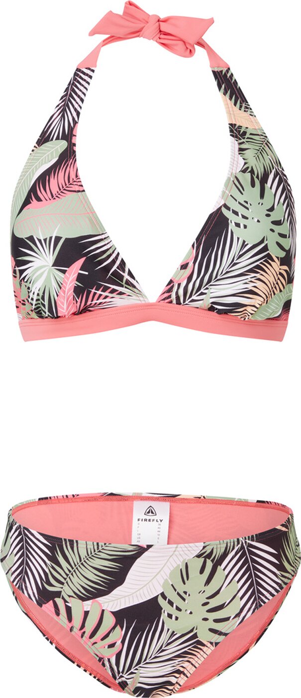 FIREFLY Damen Bikini Beret – Ethnic Tribal Print, 38B, Mit Herausnehmbaren Pads, Schnell Trocknend
