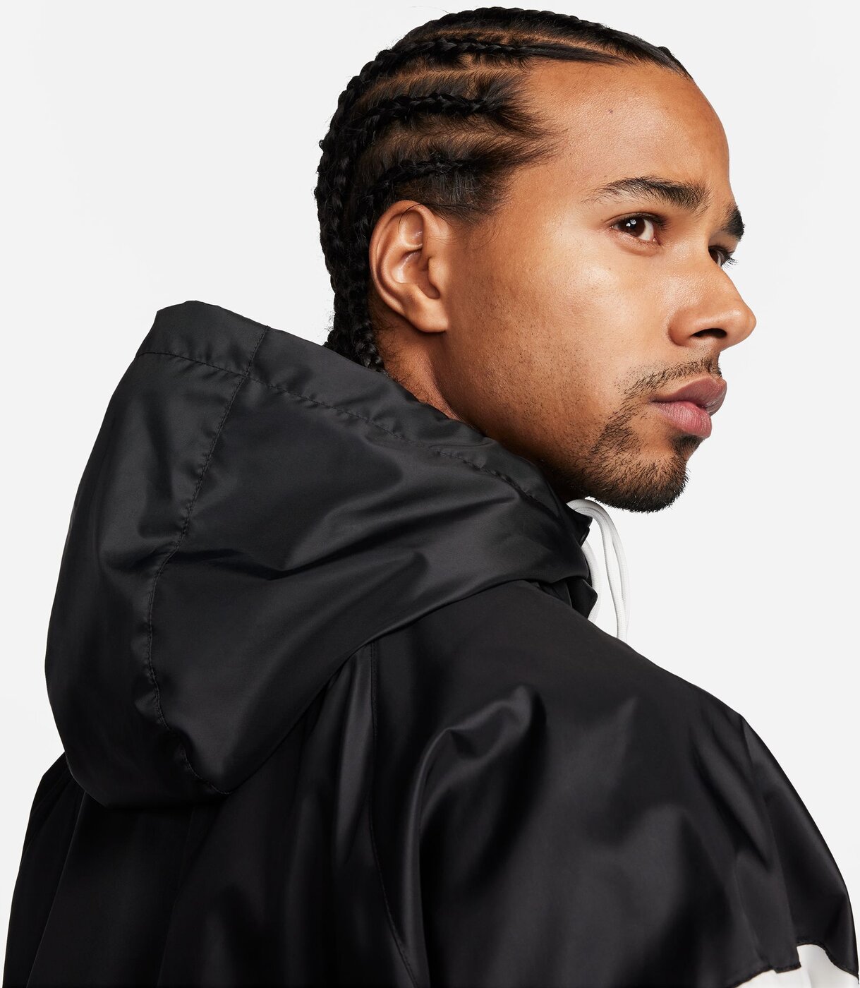 NIKE M NK WVN LND WR HD JKT SAIL/BLACK/SAIL | Intersport Butsch